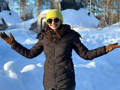 
      
      Rakul Preet shares snow trekking video from Finland diaries
      
      