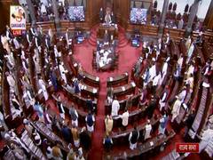
      
      Rajya Sabha adjourned till 2 pm amid ruckus on Rahul's remarks
      
      