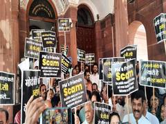 
      
      Cong leads march of Oppn parties to ED office; NCP, TMC boycott
      
      
