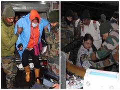 
      
      Indian Army rescues more than 1000 tourists stranded in Sikkim
      
      