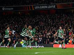 
      
      Arsenal out of UEFA Europa League 
      
      
