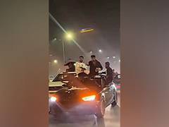 
      
      Delhi: One held over a viral video of standing on roof of moving
      
      