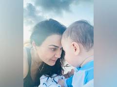 
      
      Watch: Preity Zinta gives a glimpse of her son mopping floor
      
      
