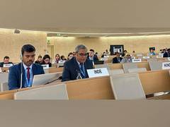 
      
      India at UN highlights 5 concepts of Gandhiji at its 52nd session
      
      