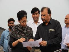 
      
      PWD Minister Atishi inspects Chirag Delhi flyover maintenance
      
      