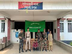 
      
      Tripura: Assam Rifles seize 350 kg marijuana in Khowai
      
      