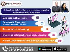 
      
      5 steps Praadis Education uses to make elementary programme
      
      
