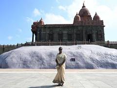 
      
      President Murmu visits Vivekananda Rock Memorial in TN
      
      