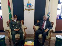 
      
      India, Maldives holds 4th Defence Cooperation Dialogue  in Male 
      
      
