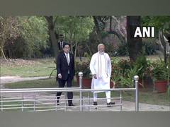 
      
      PM Modi, Japanese counterpart Kishida visit Buddha Jayanti Park
      
      