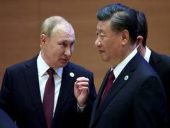
      
      Putin tells Xi they will discuss China's Ukraine peace plan
      
      