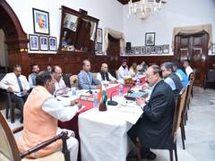 
      
      Goa Guv chairs meeting with high-level delegation of G20 summit
      
      