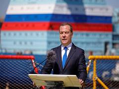 
      
      Russia's Medvedev threatens ICC, asks judges to 