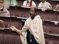 
      
      DMK MP Tiruchi Siva gives Suspension of Business notice in RS
      
      