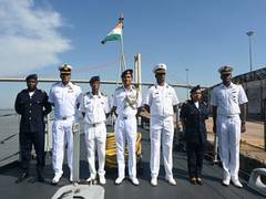 
    INS Sujata visits Port Maputo in Mozambique
    