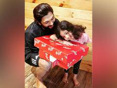 
      
      Allu Arjun is amazed as daughter Arha practices yoga, pics inside
      
      