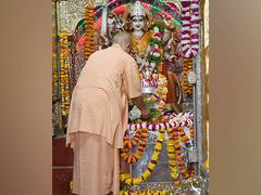 
      
      UP CM feeds jaggery to cows on first day of Chaitra Navratri
      
      