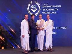 
      
      ISKCON Bhiwandi wins the most committed NGO of the year award
      
      