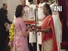 
      
      Jhunjhunwala receives Padma Shri posthumously
      
      