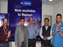 
      
      J-K: Jio launches 5G service in Rajouri
      
      