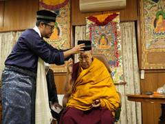 
      
      ABIM representatives visit Dalai Lama, discuss religious harmony
      
      