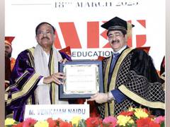 
      
      M Venkaiah Naidu Blessed Students of Asian Education Group
      
      
