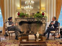 
      
      Envoy Sandhu discusses India-US ties with Garcetti
      
      