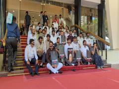 
      
      MVA MLAs stage protest against Gandhi's disqualification as MP
      
      