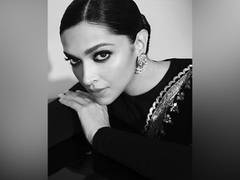 
      
      Deepika Padukone slays black saree look, check out pics
      
      