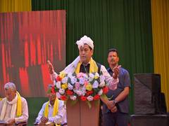 
      
      Union Minister acknowledges unwavering commitment of youths
      
      