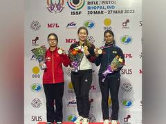 
      
      Manu Bhaker clinches India's sixth medal at ISSF World Cup
      
      