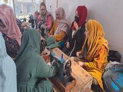 
      
      Women in J-K's Baramulla impart training to girls at Umeed
      
      