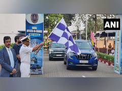 
      
      Indian Navy flags off 7,000-km car expedition at NSNIS
      
      