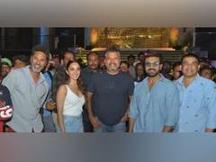
      
      Check out Ram Charan's pre-birthday celebrations on 'RC 15' sets
      
      