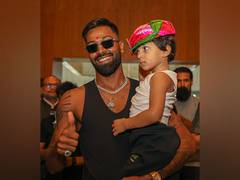 
      
      Gujarat Titans captain Hardik Pandya arrives in Ahmedabad for IPL
      
      