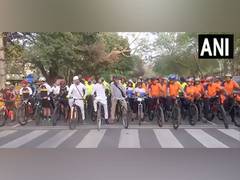 
      
      Delhi cycling event in honours 'Operation Dost'
      
      