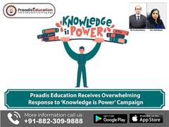 
      
      Praadis Education receives overwhelming response 
      
      
