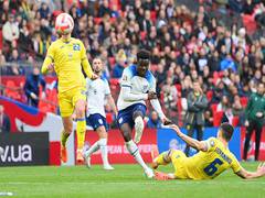 
      
      Southgate hails Saka after England's victory against Sweden
      
      