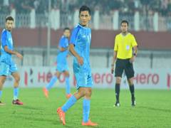 
      
      Sunil Chhetri wants to score many more goals for India
      
      