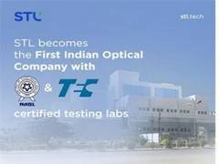 
      
      STL's optical products testing labs rated highest on stringent
      
      