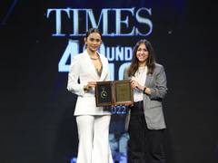
      
      Lynkit Co-founder, Sadhika Kumar felicitated at Times 40 Under 40
      
      