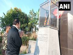 
      
      Uttarakhand: CM Dhami pays tribute to Major Somnath Sharma
      
      