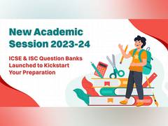 
      
      New academic session 2023-24! ICSE & ISC Question Banks launched 
      
      