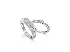 
      
      PGI India offers stunning Platinum Love Bands
      
      