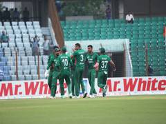 
      
      Litton's fiery fifty, Shakib's all-round show guides Bangladesh 
      
      