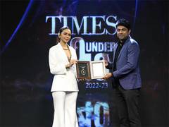 
      
      Dipankar Biswas felicitated at Times 40 Under 40
      
      
