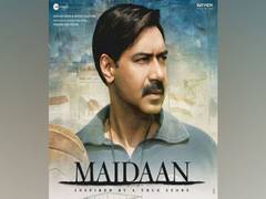 
      
      Ajay Devgn unveils teaser of 'Maidaan'
      
      