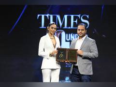 
      
      Vishal TM felicitated at Times 40 Under 40
      
      