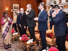 
      
      Israeli parliamentary delegation calls on President Murmu
      
      