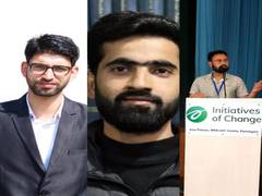 
      
      Kashmiri trio takes charge to build progressive future
      
      